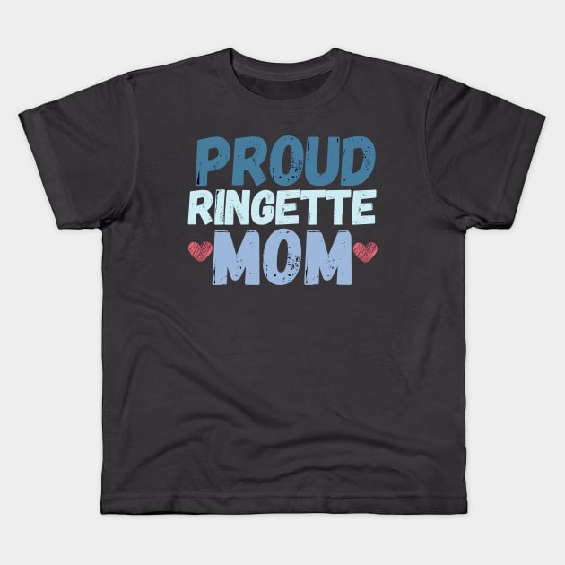 Proud ringette mom Kids T-Shirt by DacDibac